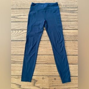 Athlete Girls 7/8 Dark Green Leggings